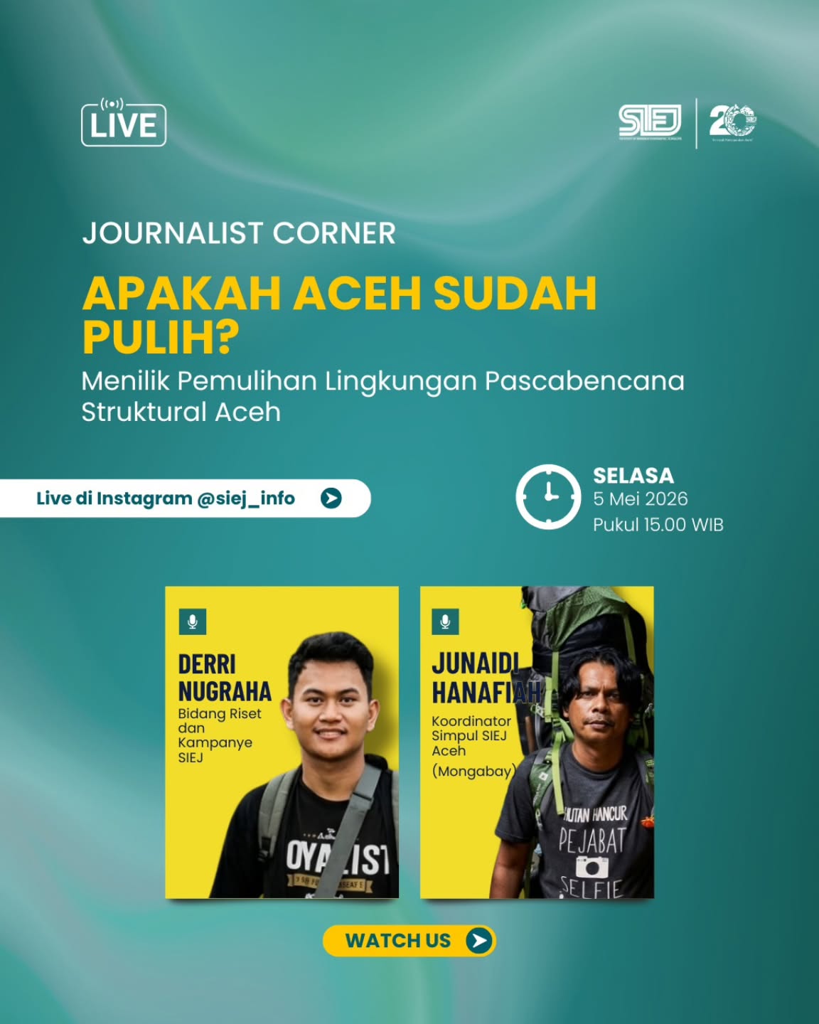 JOURNALIST CORNER: APAKAH ACEH SUDAH PULIH? - Image 1