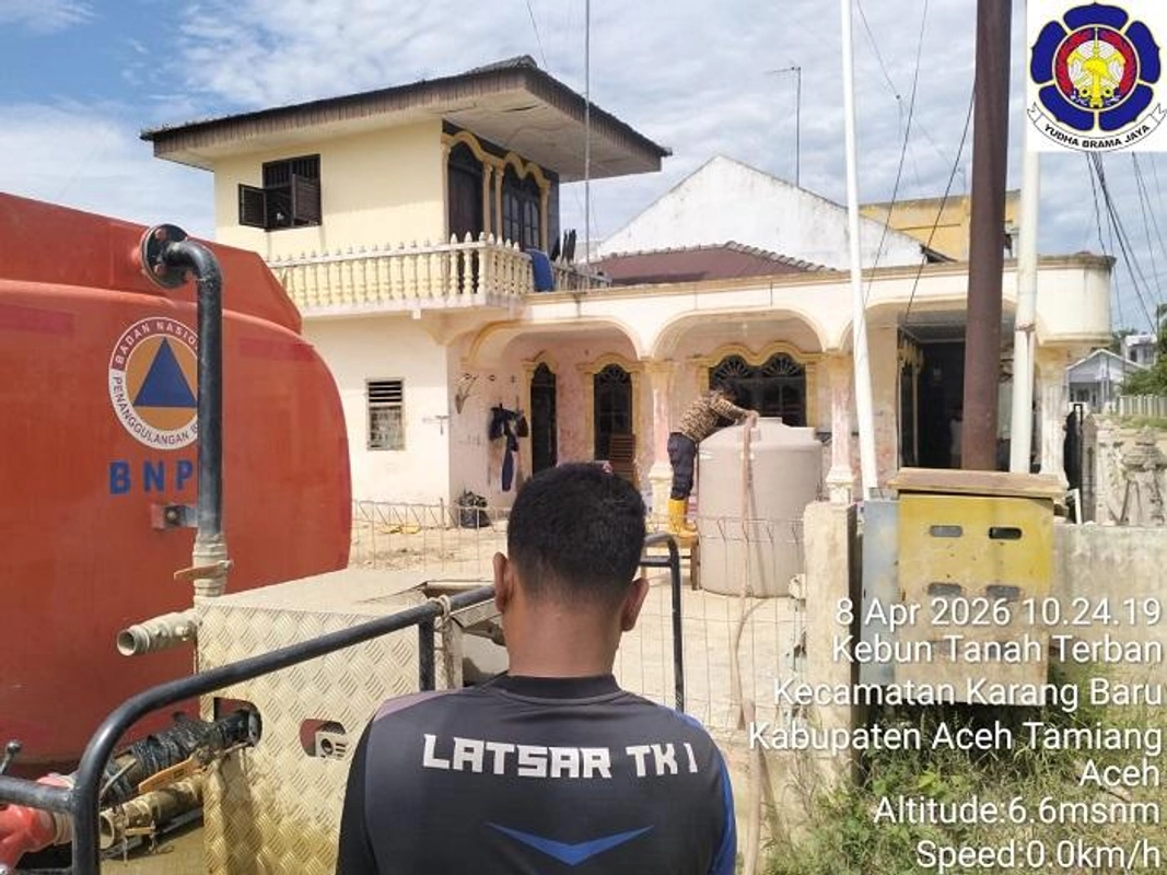 Krisis Air Bersih di Aceh Tamiang: Warga Bergantung pada Distribusi Darurat
