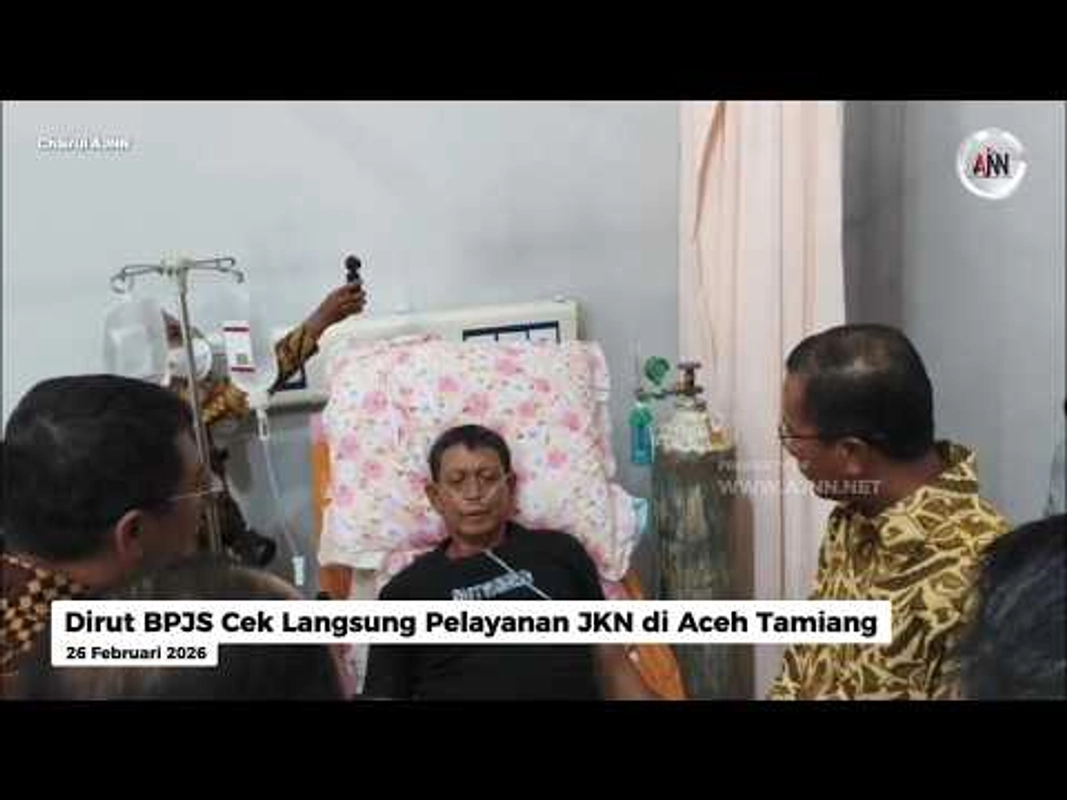 Dirut BPJS Tinjau Pelayanan JKN di Aceh Tamiang untuk Warga Miskin