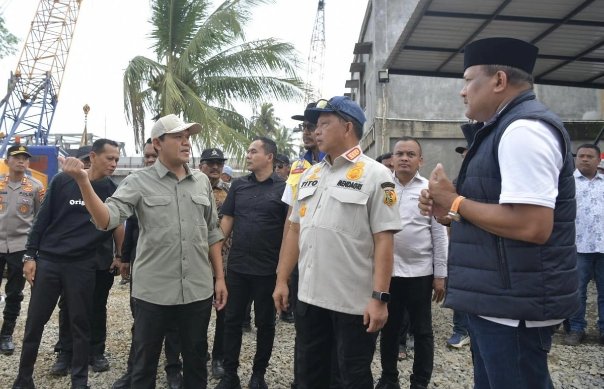Mendagri dan Wagub Aceh Pastikan Pemulihan Pascabencana Berjalan Optimal