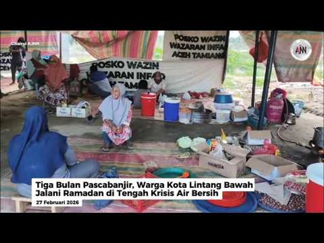 Warga Kota Lintang Jalani Ramadan Tanpa Air Bersih Tiga Bulan Pascabanjir
