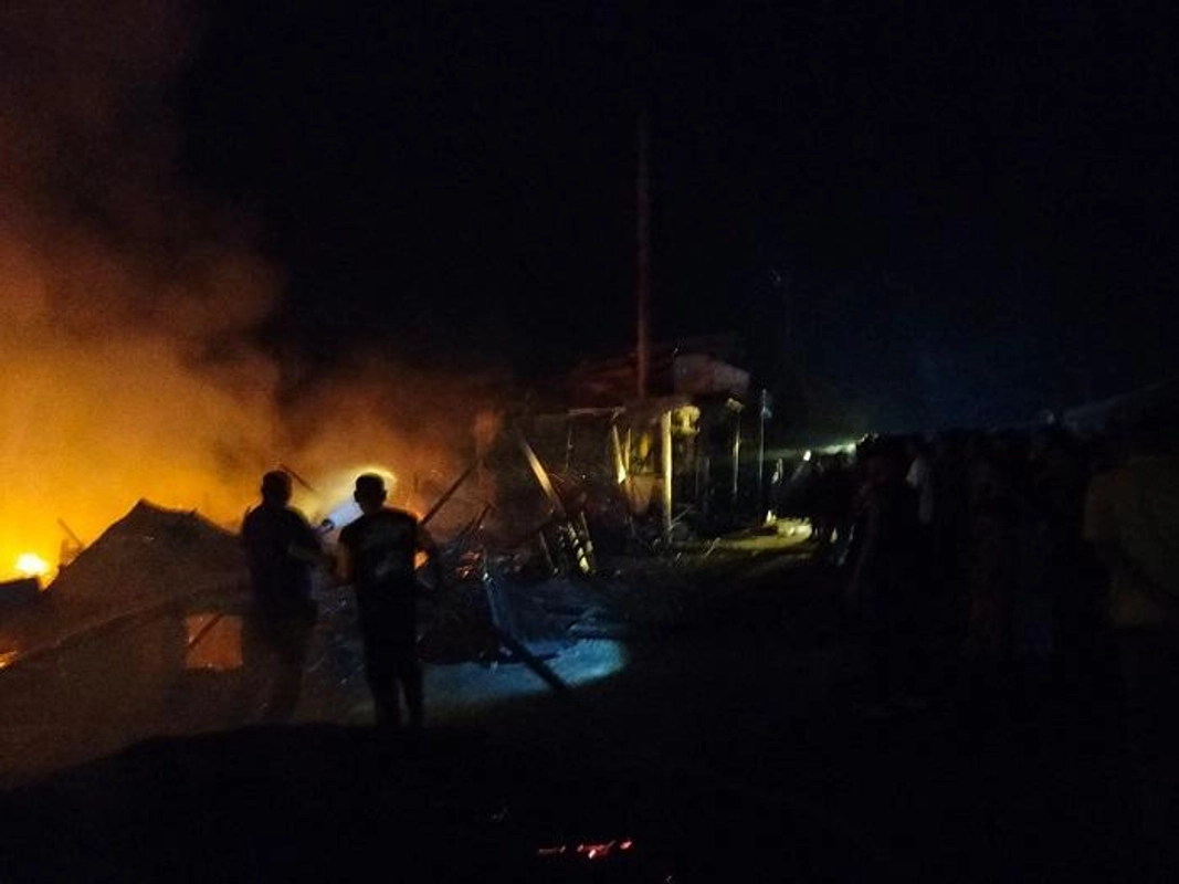 Kebakaran di Darul Aman: 4 Ruko Warga Hangus, Tidak Ada Korban Jiwa