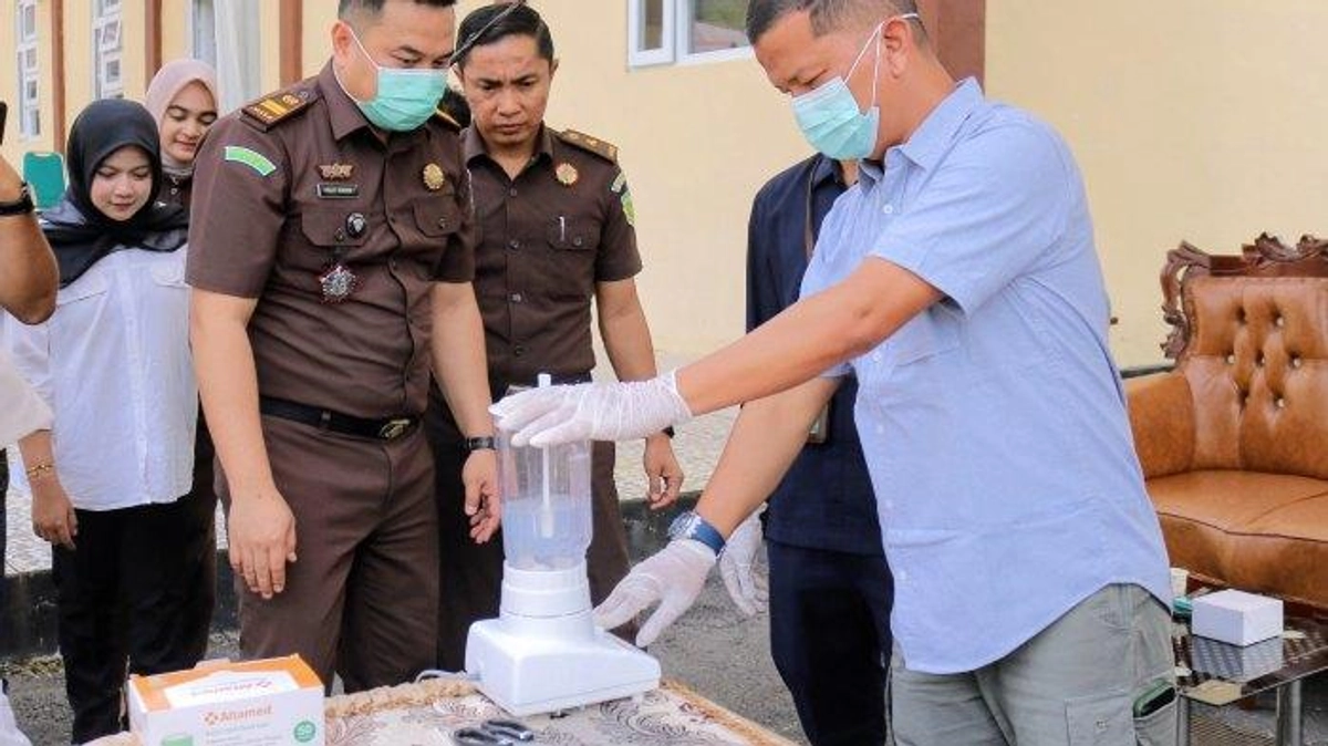Kejari Abdya Musnahkan Sabu dan Barang Bukti 14 Perkara Inkracht