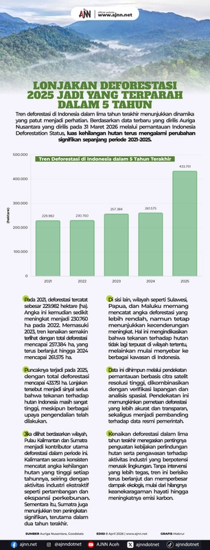 Deforestasi Aceh 2025 Capai Level Terparah dalam 5 Tahun, Ancam Ekosistem dan UMKM