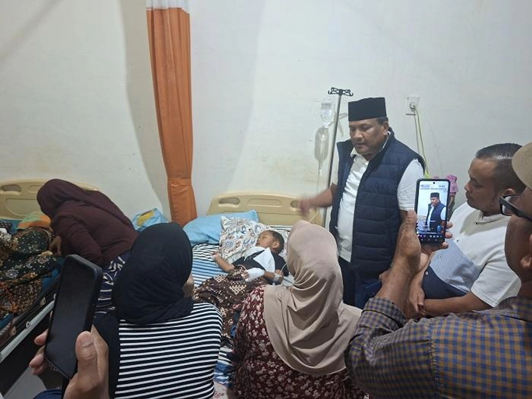 140 Warga Bireuen Keracunan Massal, Polisi Pasang Police Line di Dapur MBG