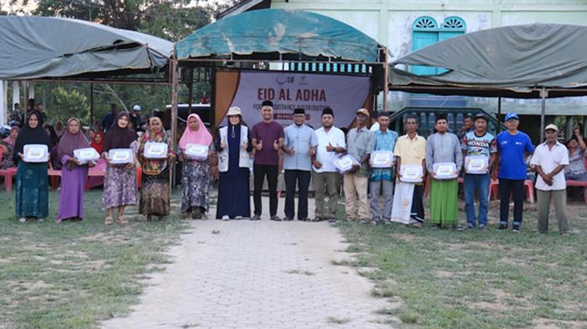 Warga Aceh Tamiang Merasa Tenang dengan Bantuan Daging Kurban