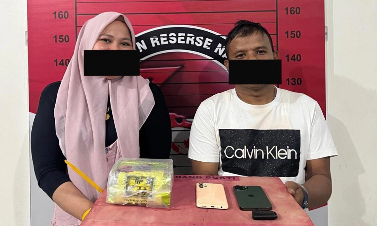 Polisi Tangkap Dua Pengedar Sabu 1 Kilogram di Aceh Utara, Jaringan Masih Dikejar