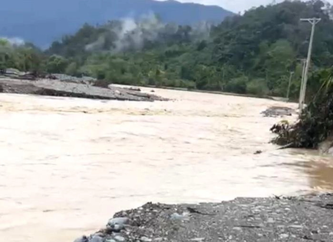 Jalan Jambak–Sikundo Putus Lagi, Akses Sikundo Terisolir Akibat Banjir