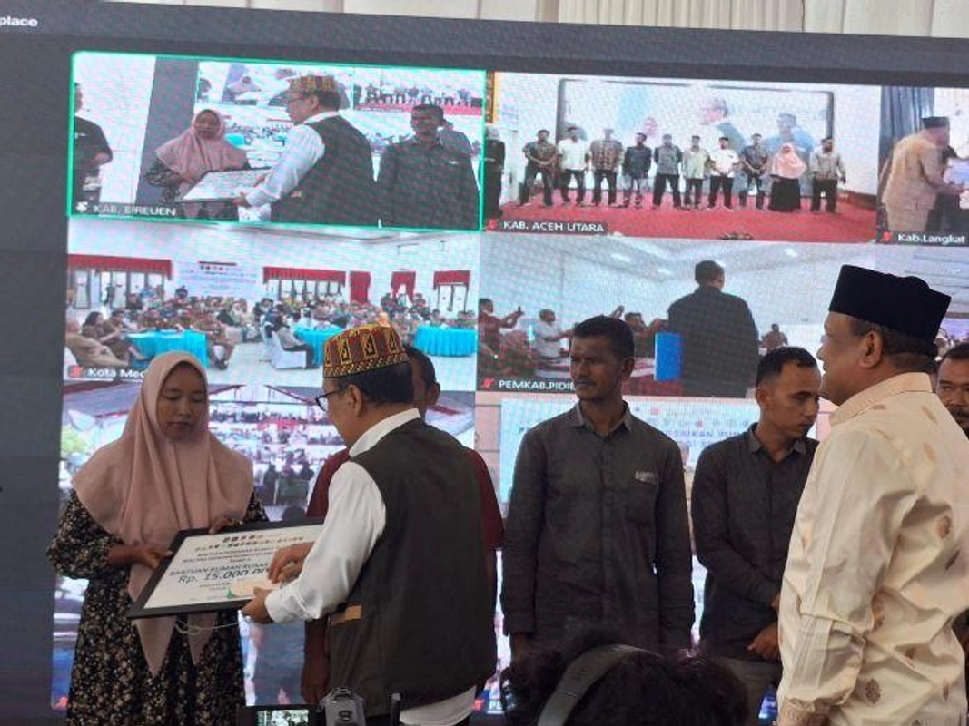 Bantuan Rp86,1 Miliar untuk 4.347 KK di Bireuen Rusak Banjir