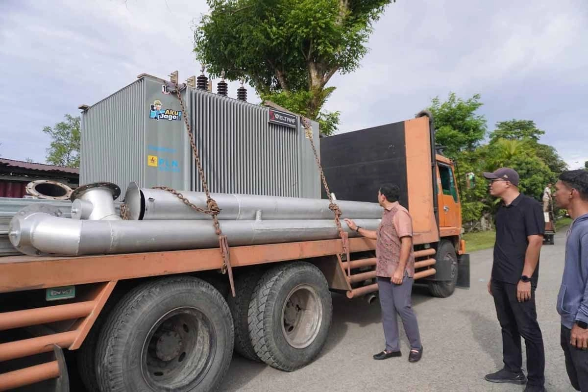 Warga Simeulue Harapkan Listrik Stabil Pasca Mesin PLN 2 MW