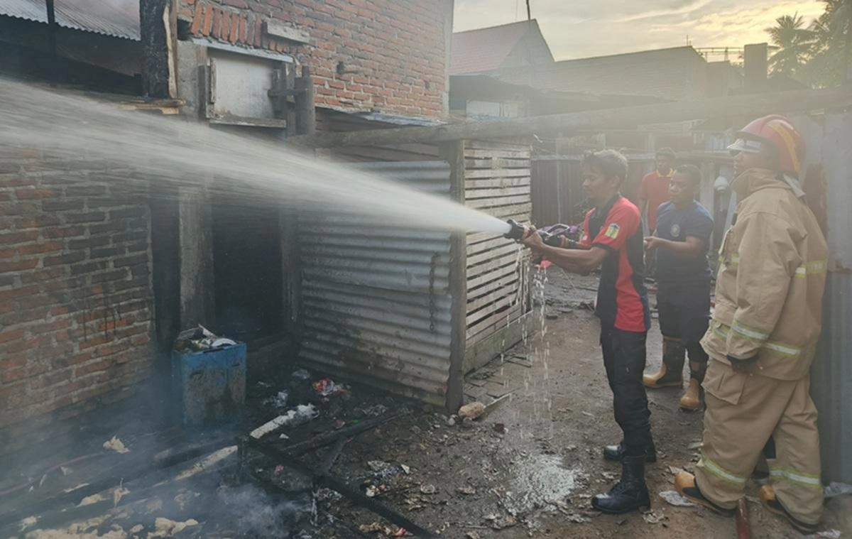 Rumah di Lambiheu Aceh Besar Terbakar, Delapan Jiwa Mengungsi