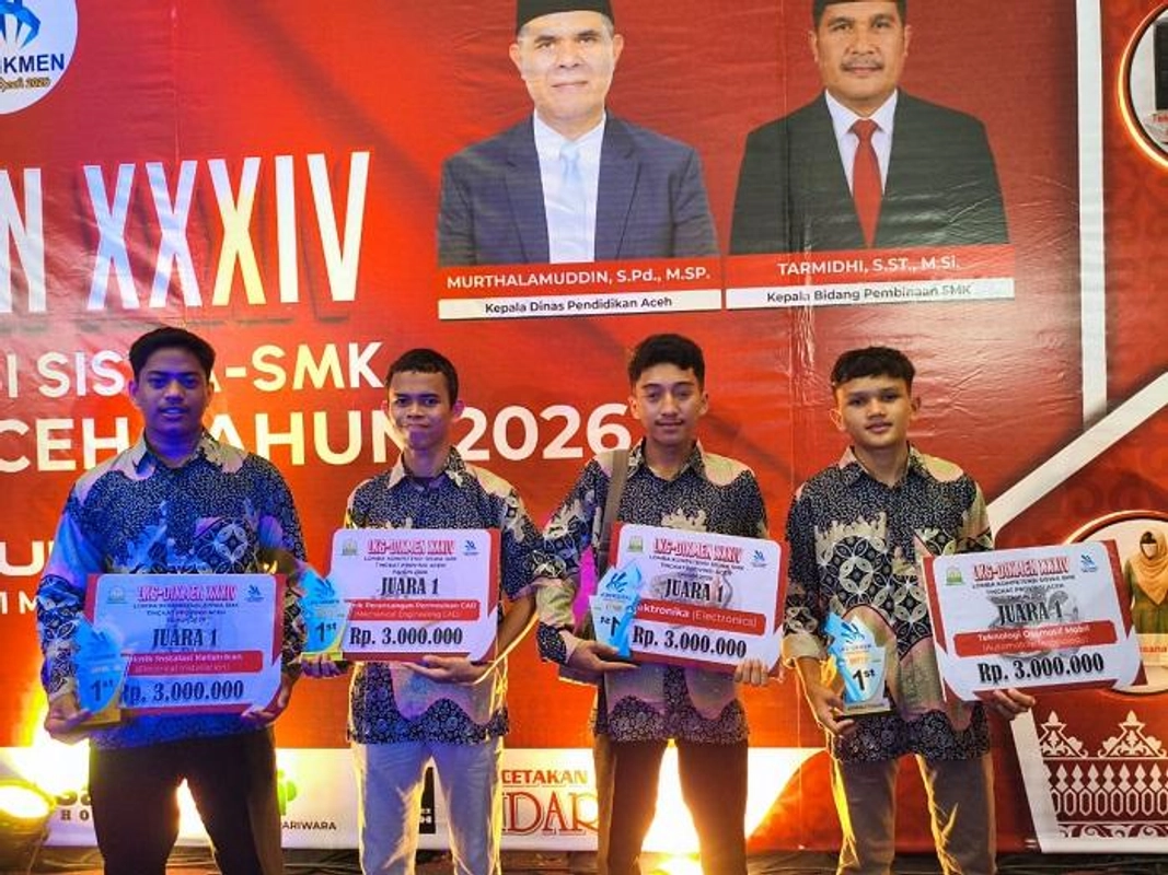 Bisakah Empat Siswa SMKN 2 Banda Aceh Bawa Medali LKS Nasional?