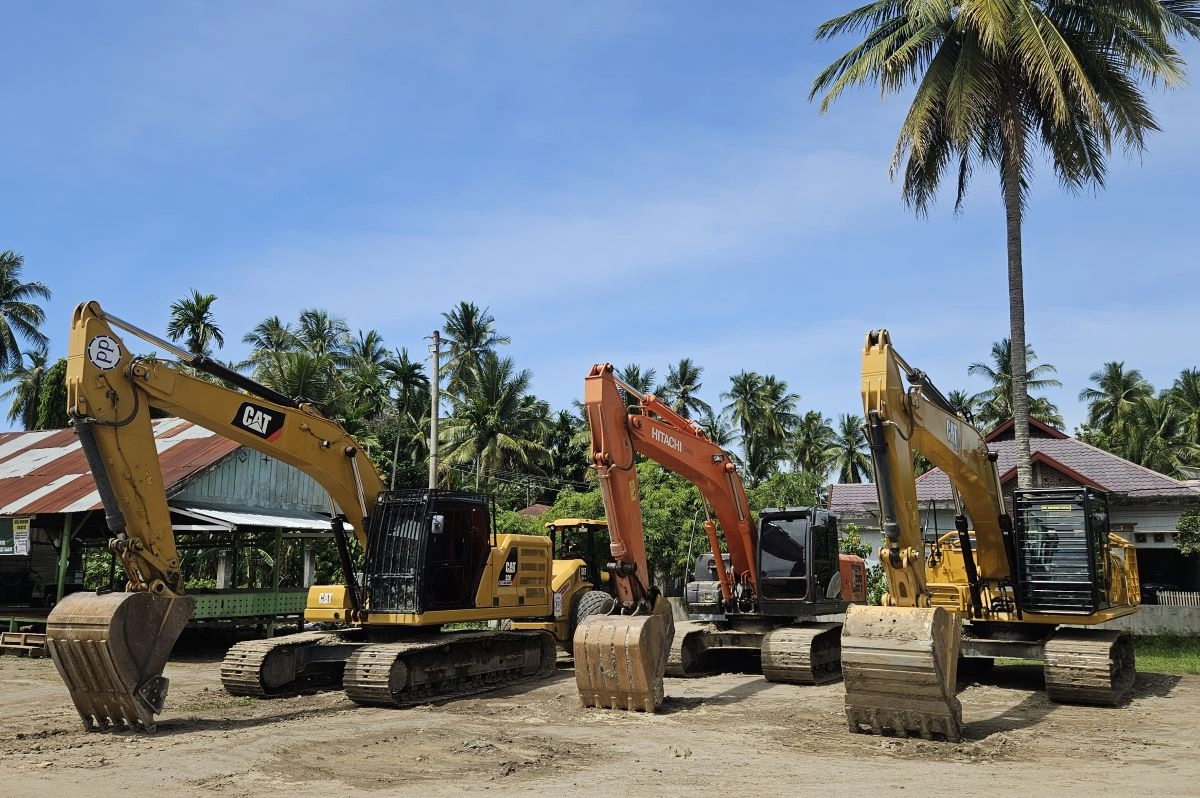 Proyek Jembatan Teupin Mane Terhenti, Warga Bireuen Khawatir Akses Terputus
