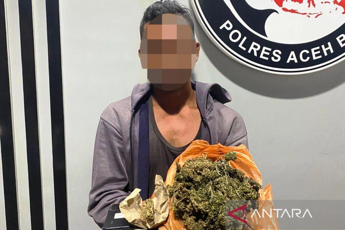 Nelayan Nagan Raya Ditangkap dengan 500 Gram Ganja di Aceh Barat