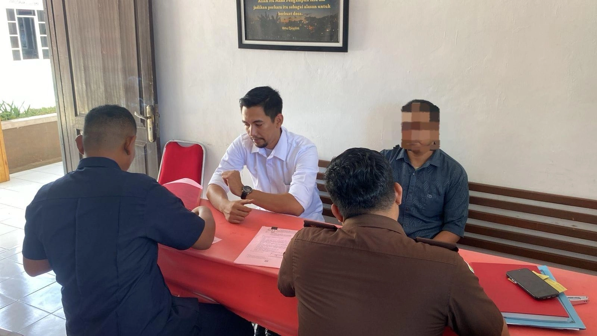 Tersangka Rudapaksa Indrapuri, 41 Tahun, Diserahkan ke Jaksa Aceh Besar