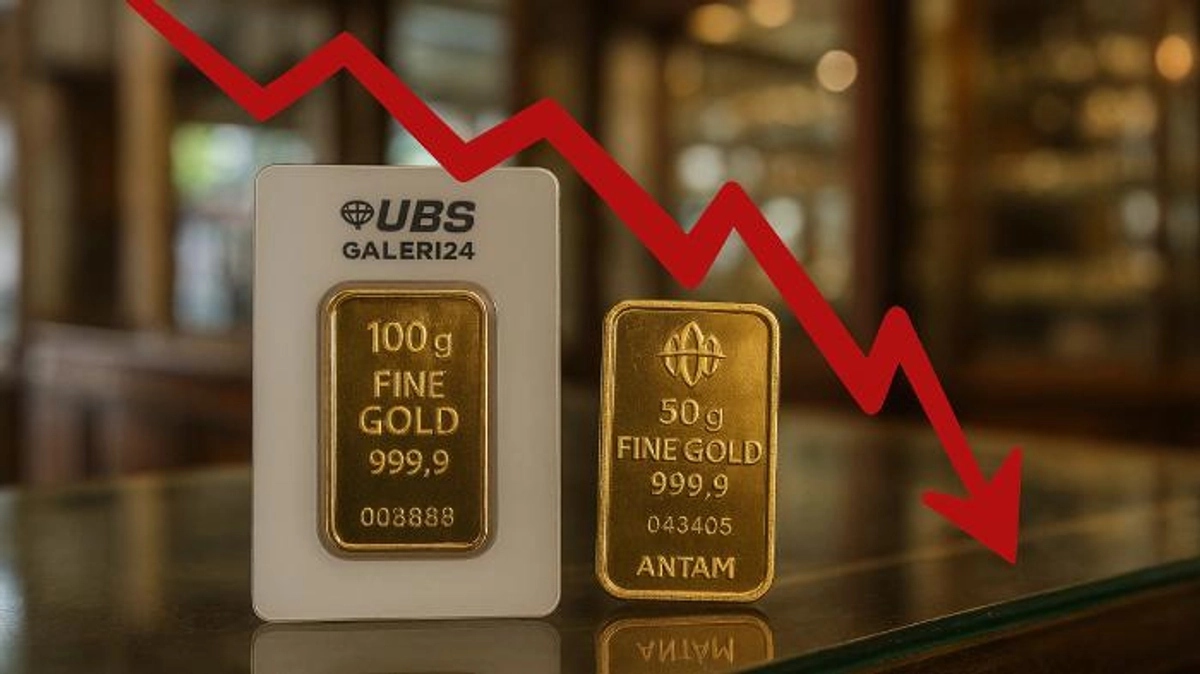Harga Emas Antam di Aceh Anjlok Rp67.000, Investor Diminta Waspada