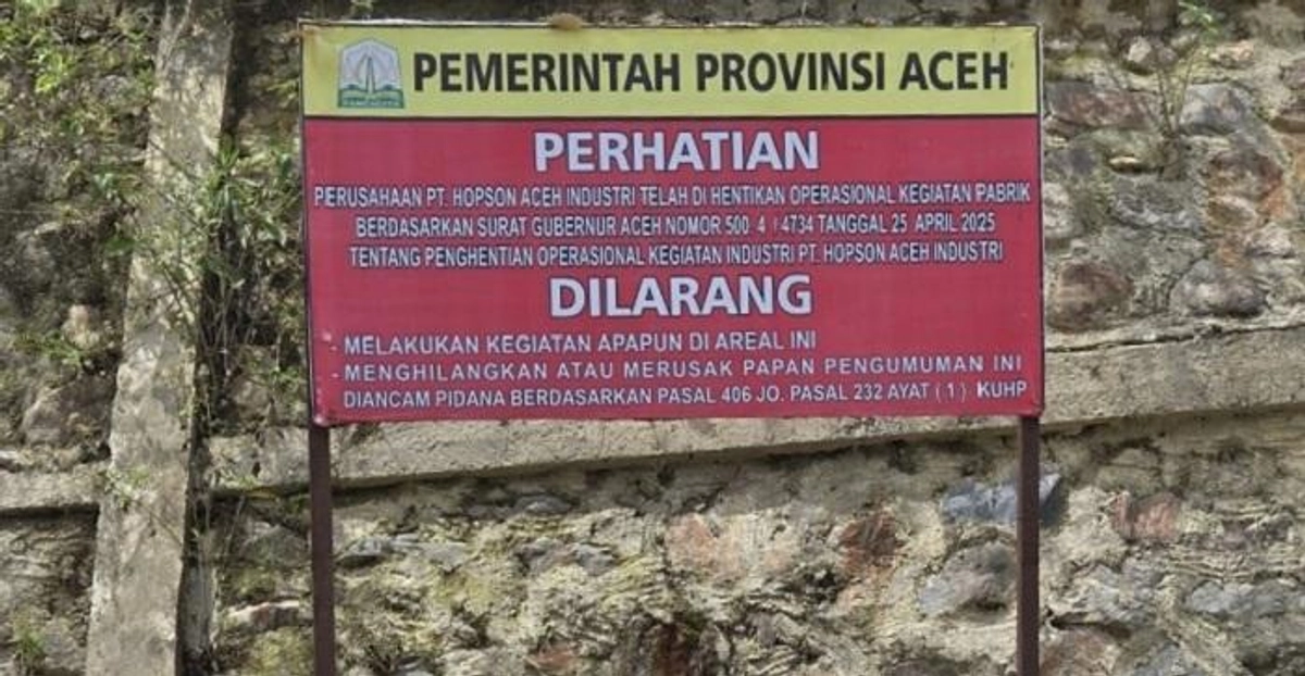 Warga Blangkejeren Resah, Pabrik Getah Pinus Abaikan Larangan Gubernur Aceh