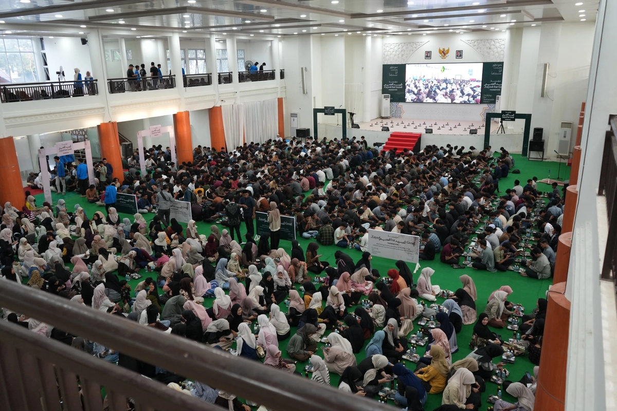 Animo Iftar UIN Ar-Raniry Membludak, Kuota Naik Jadi 2.500 Paket per Hari