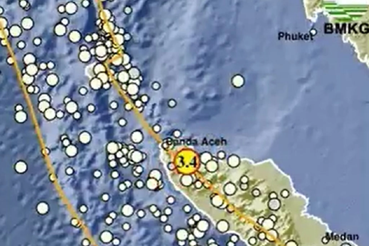 Gempa Dangkal Magnitudo 3,4 Guncang Jantho Aceh Besar, Warga Diminta Waspada