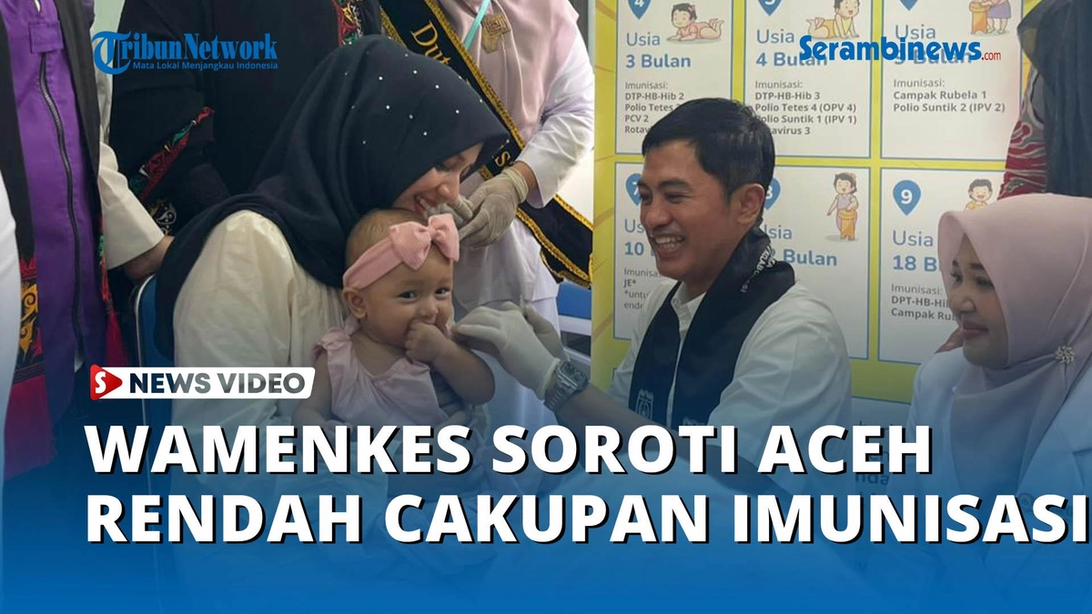 .Warga Aceh khawatir, campak mengancam karena imunisasi 33 persen
