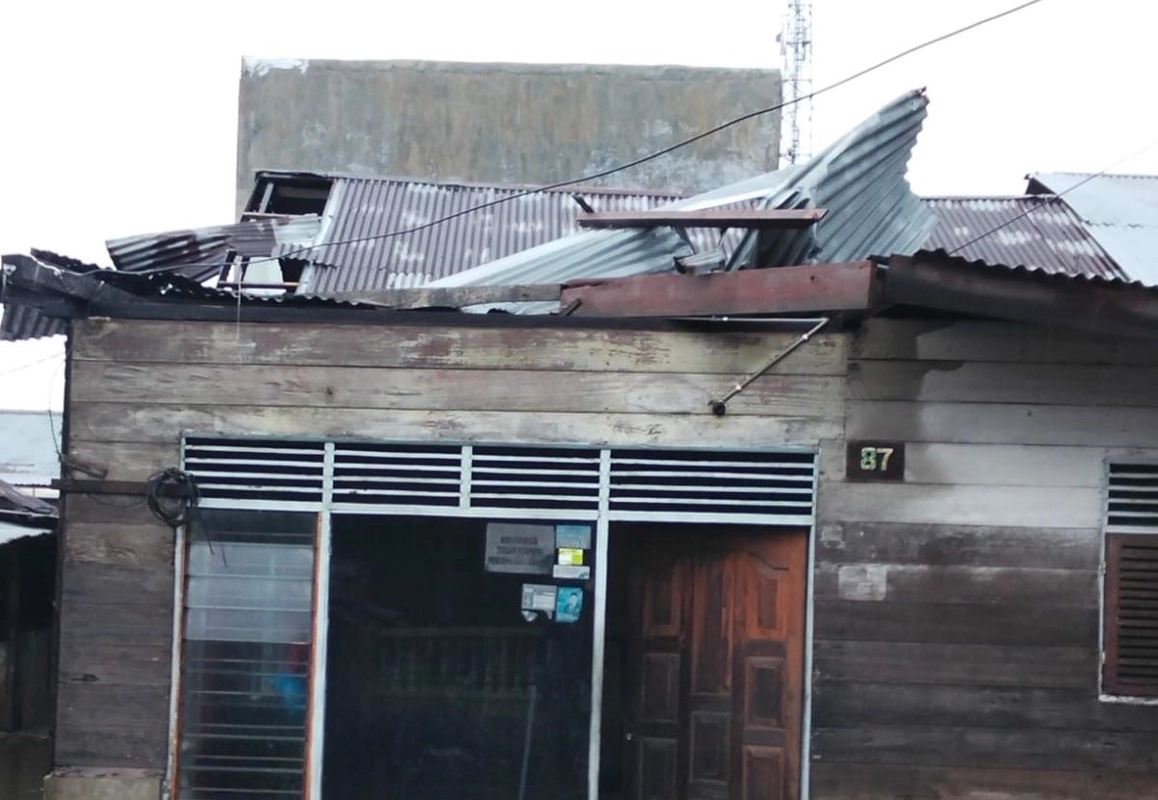 Angin Kencang Rusak 10 Rumah Warga di Lhokseumawe, Pemerintah Siapkan Tenda Darurat