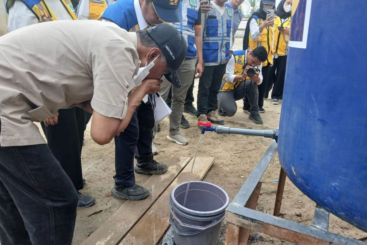 SPAM Langkahan Alirkan Air Bersih untuk Warga Korban Banjir Aceh Utara