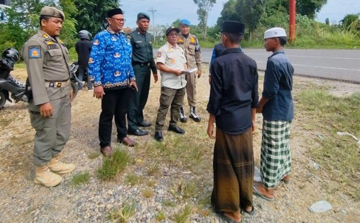 Anak Aceh Jaya Dipaksa Mencari Sumbangan, Satpol PP Tangkap Empat