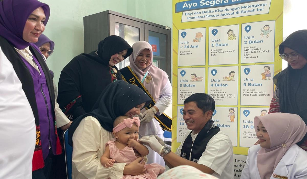Warga Aceh Khawatir, Cakupan Imunisasi Rendah Memicu Wabah Campak