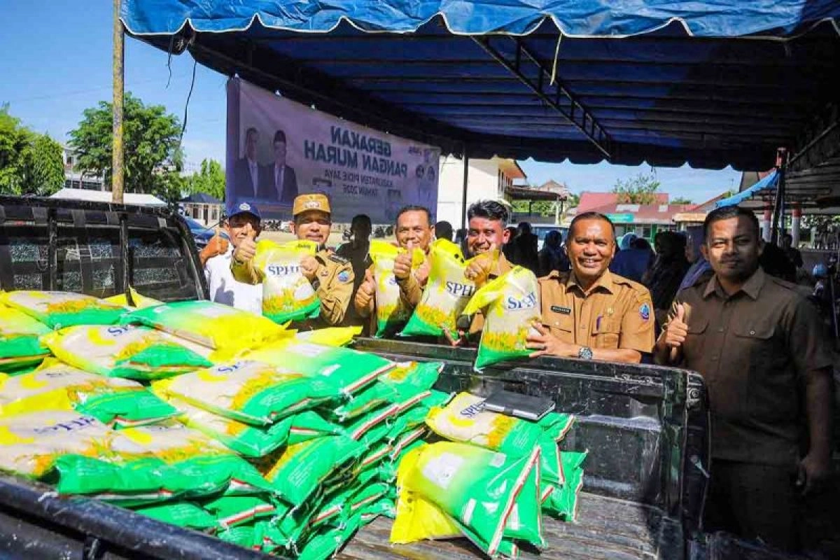 Warga Pidie Jaya Tenang, Akses Beras Subsidi 2 Ton Sebelum Idul Adha