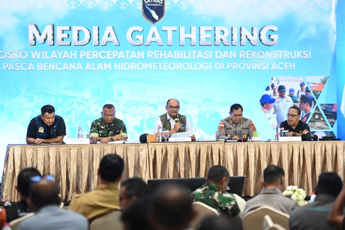 Satgas PRR Catat Kemajuan Pemulihan Pascabencana di Aceh