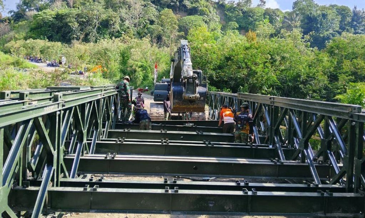 Pembangunan Jembatan Perintis di Aceh Capai 95%, Warga Blang Teurekan Segera Terhubung