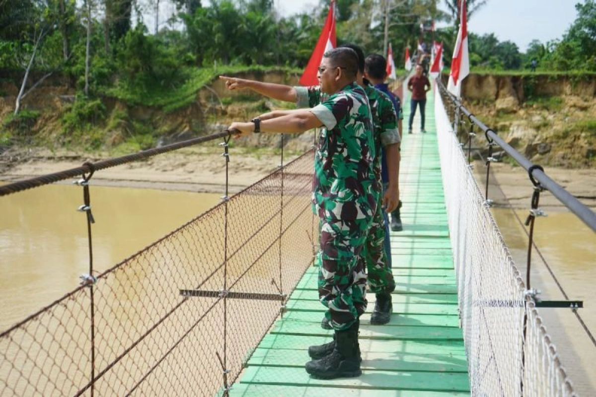 .Jembatan Gantung 240m di Aceh Tamiang Membawa Tenang bagi Warga