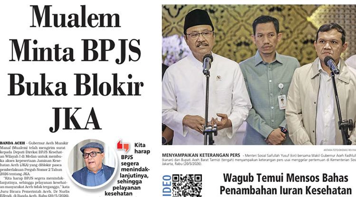 Warga Aceh Harap BPJS Buka Blokir JKA Agar Layanan Kesehatan Tidak Terganggu