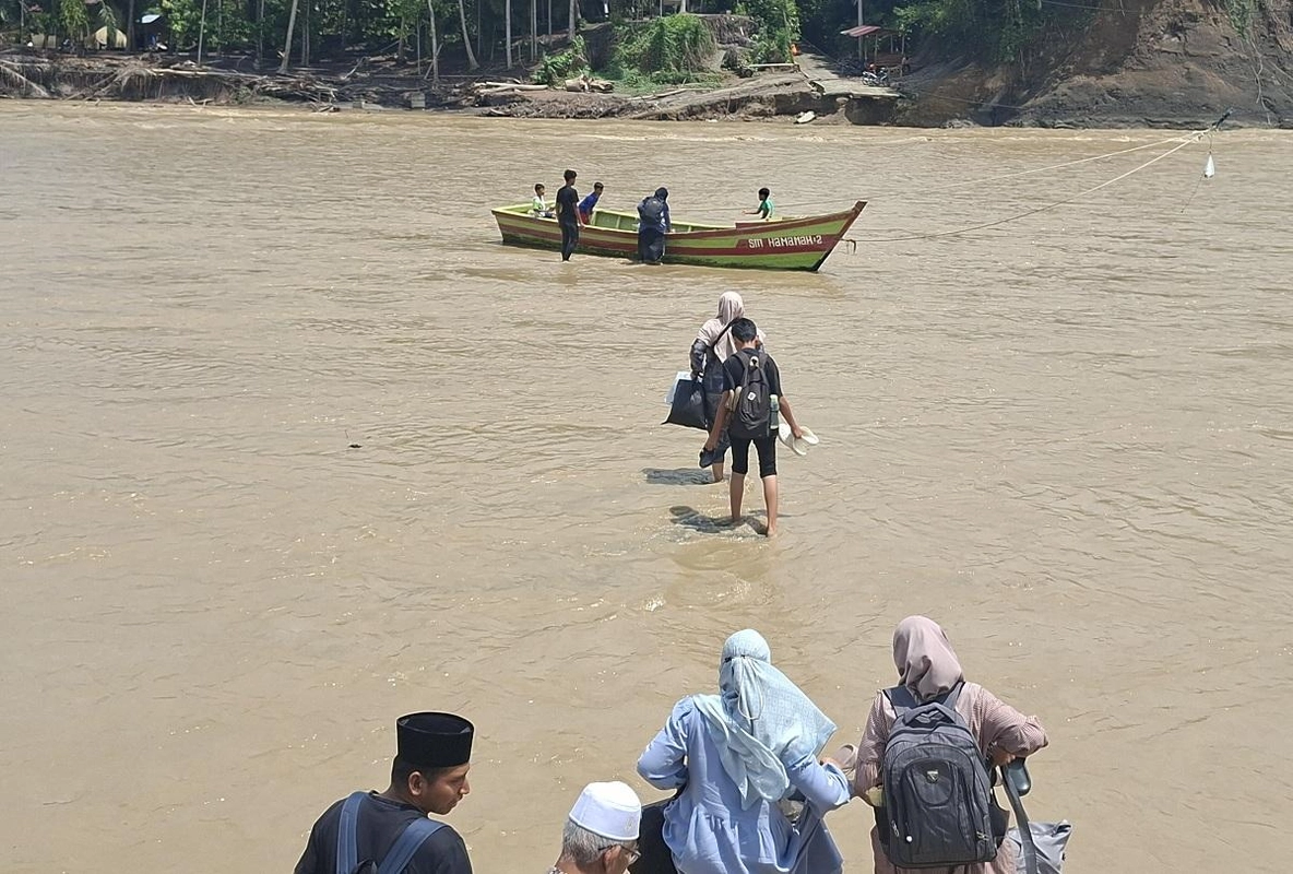 Warga Balee Panah Harap Jembatan Rangka Baja untuk Akses Aman